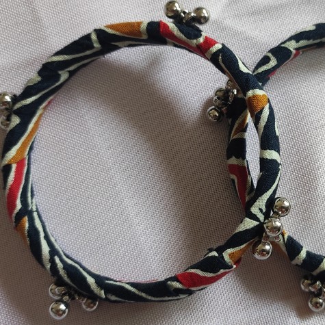 NU_Chevron Print Bangles