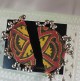 Handmade Fabric Chandra Earrings Titli