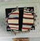 Handmade Fabric Chandra Earrings Stripes