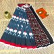 NU_Cotton Mulmul Grey Saree Fish Print Saree
