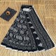 Cotton Mulmul Black Bubbles Saree